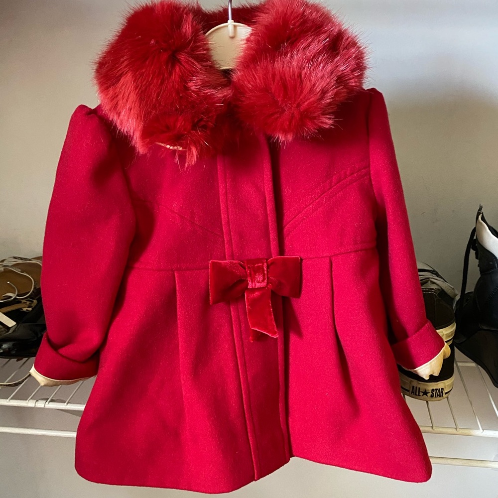 Toddler pea coat